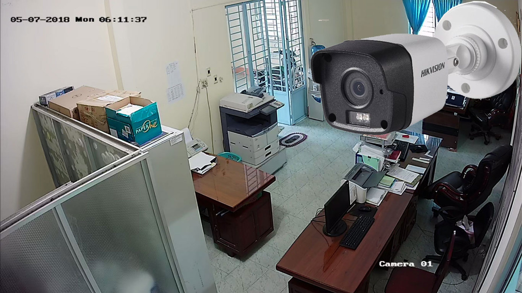 Lắp camera quan sát văn phòng giá rẻ