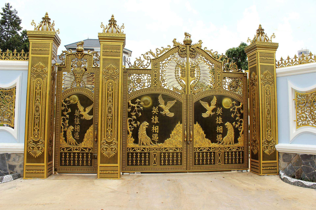Công ty lắp đặt cổng nhôm đúc tại Thanh Hóa